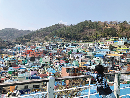 부산 감천문화마을에  방문하다