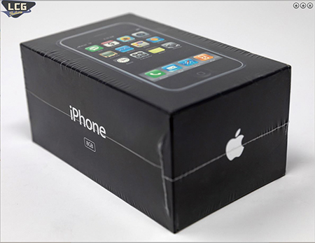 2007년 출시된 아이폰 1세대, 미국 경매에서 5500만원에 팔려