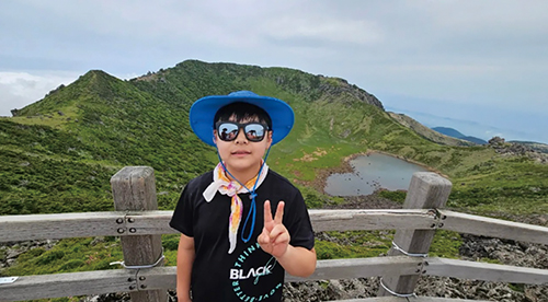 남한에서 가장 높은 산, 등반 성공!