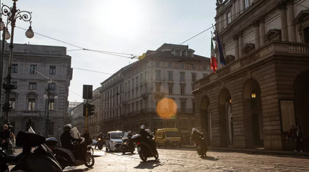 이탈리아 밀라노, 개인 차량 도심 진입 통제