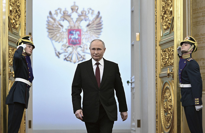 [월드 뉴스]푸틴 러시아 대통령, 다섯 번째 임기 시작