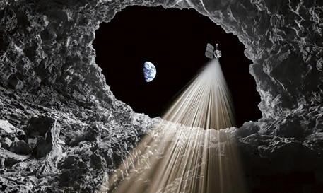 달에서 ‘지하 동굴’ 찾았다 “우주인 머물 기지로 만들 수 있어”