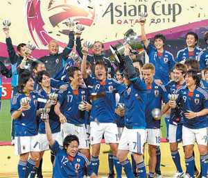 ‘2011 아시안컵 축구’ 일본 우승