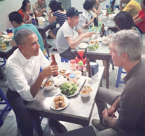[뉴스 쏙 시사 쑥]오바마, 베트남 서민식당에서 식사