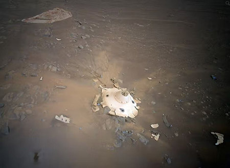 화성 탐사로 발생한 쓰레기, 7톤 넘는다?