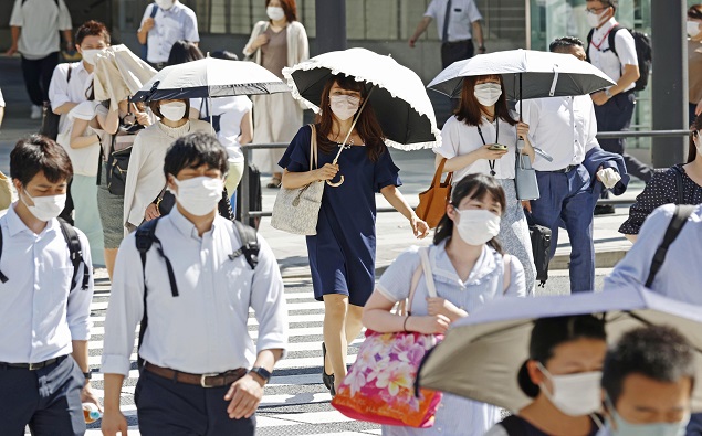 일본도 40도 폭염 강타