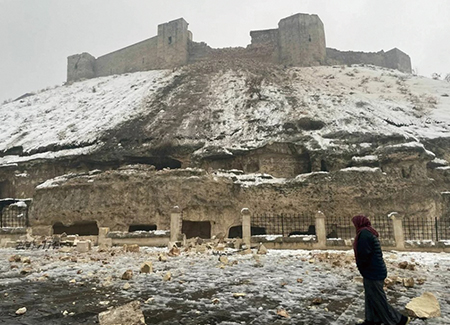 튀르키예·시리아 강타한 지진에 문화 유적도 속절없이 ‘와르르’