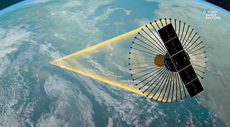 영국, ‘우산’ 모양의 인공위성 우주로 보낸다