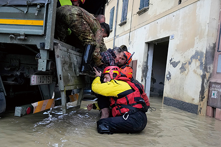 이탈리아, 얼마 전까지 가뭄이었는데 이번엔 홍수