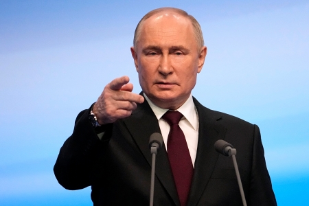 러시아 푸틴 대통령, 5번째 집권 확정… 우크라이나 전쟁 확대 우려