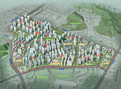 [한자 뉴스]서울 구로동 일대 뉴타운 개발